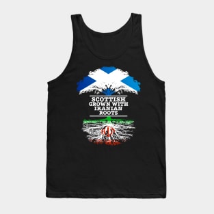 Scottish Grown With Iranian Roots - Gift for Iranian With Roots From Iran Tank Top